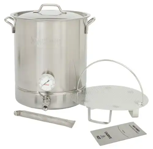Bayou Classic Stainless Steel 10-Gallon Brew Kettle