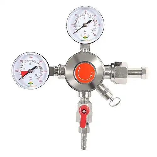 CO2 Keg Pressure Regulator for Draft Beer Kegerators