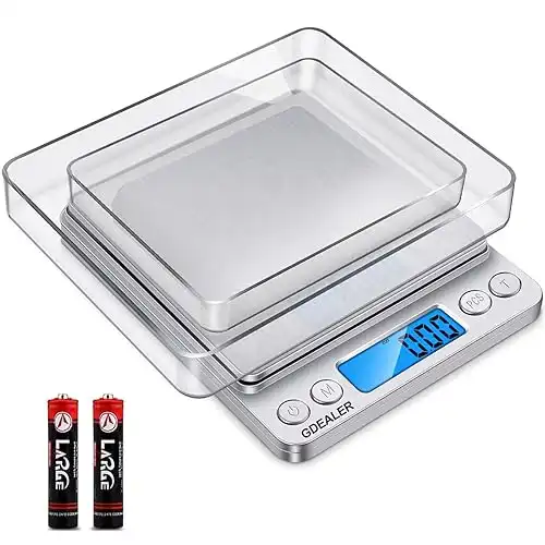 Brewmaster Precision Digital Brewing Scale, Hops, Brewing Salts &  Additives, 500g, .01g