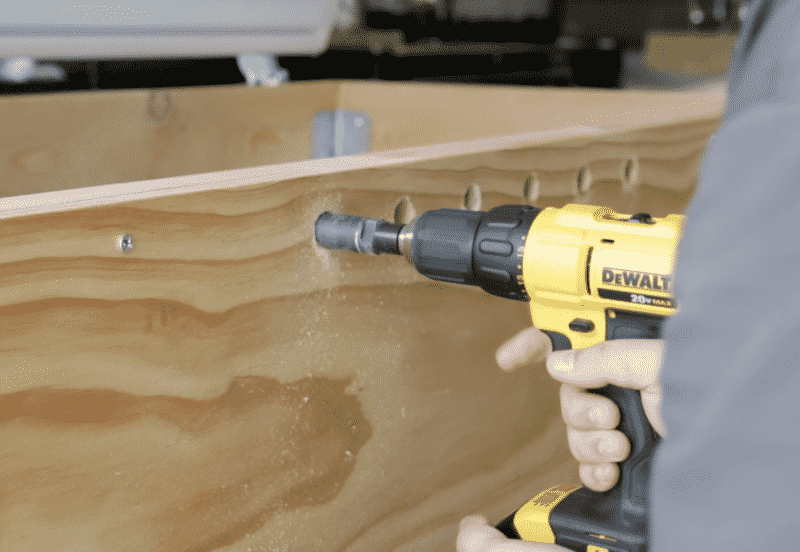 Drilling Faucet Shank Holes with Hole Saw