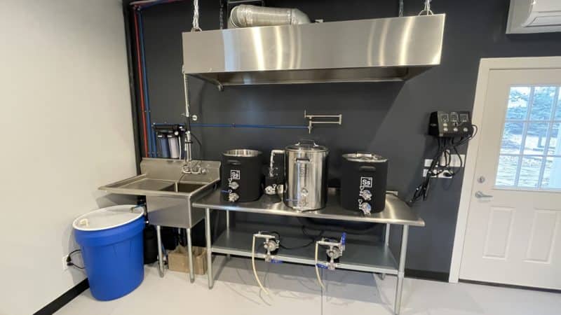 Electric Brewing Setup