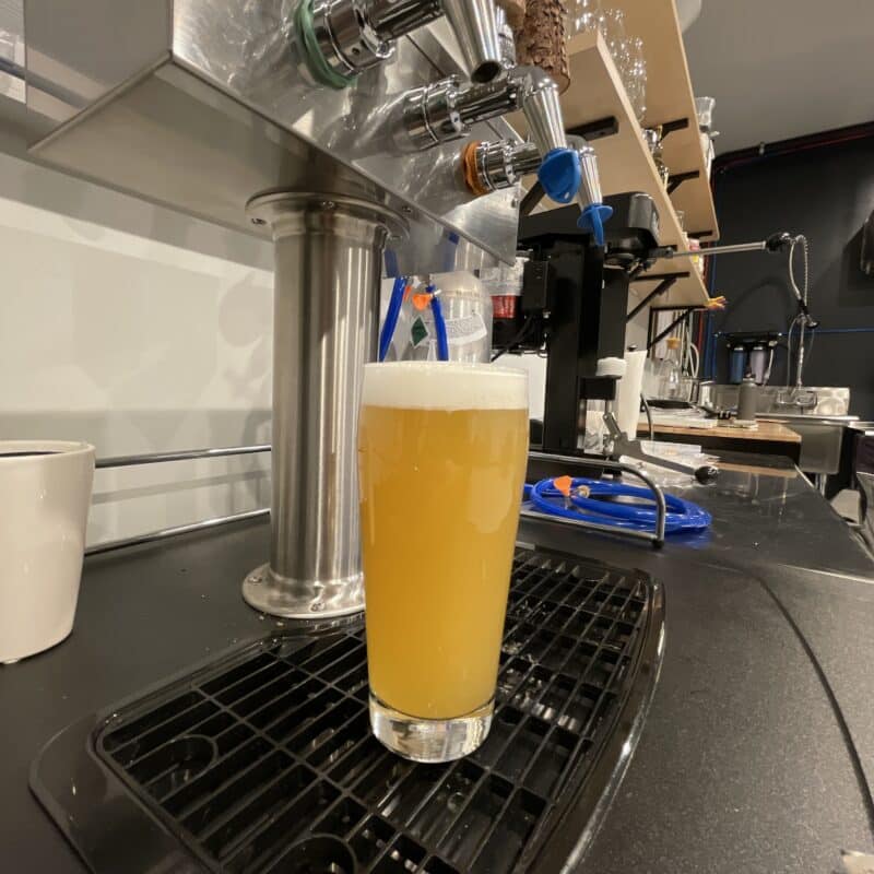 Finished Hazy IPA Recipe From Tap