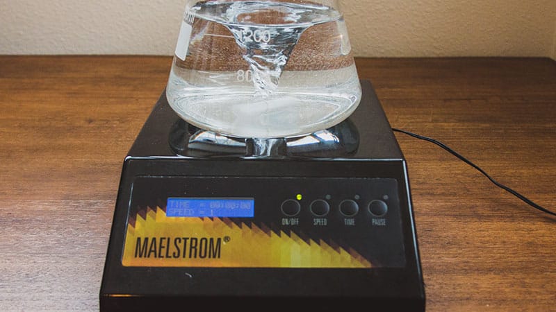 YaeCCC HJ-2 Magnetic Stirrer,Stir Plate,Magnetic Mixer with 2 Stir Bars